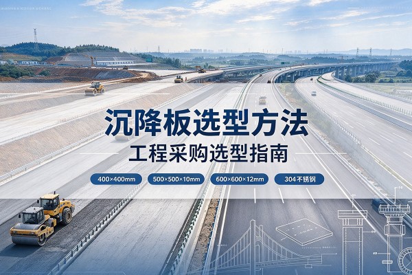 揭东沉降板选择方法