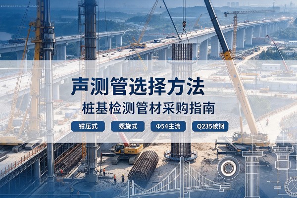 揭东声测管选型标准
