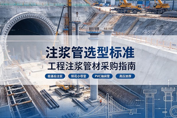 揭东注浆管选型标准