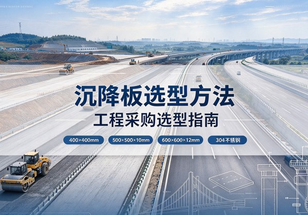 揭东沉降板选择方法