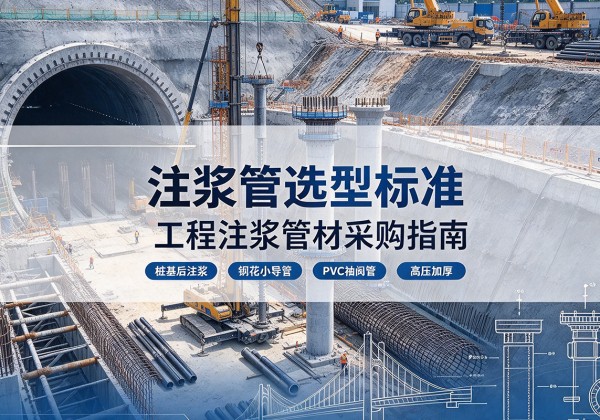揭东注浆管选型标准